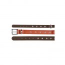 Bovini Halsband mit Strass, 35-40 cm/ 14mm breit