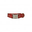 DK - Halsband Lilie rot medium