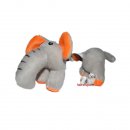 Elefant mit Tau, 17 cm
