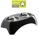 Hunter Smart Melamin-Futterbar Comfort, schwarz, Gr. L