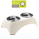 Hunter Smart Melamin-Futterbar Comfort, wei&szlig;,...