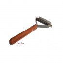 Show Tech Trimmstriegel XL Doppelbreit, mittel 20...