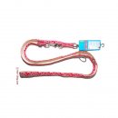 Trixie Softline Reflect V-Leine rot-beige 2,00m/ 15mm