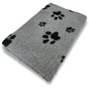 Vetbed Isobed SL -Paw- grau 100 x 150 cm