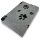 Vetbed Isobed SL -Paw- grau 100 x 150 cm