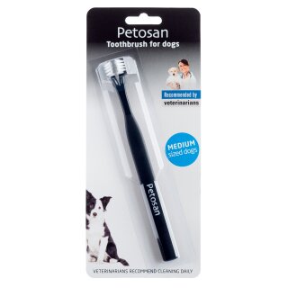 Petosan Zahnbürste M (bis 15 kg)