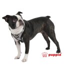 Puppia Hunde- Softgeschirr PATRIAL schwarz