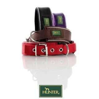Hunter Hundehalsband Neopren Reflect braun, 16,99