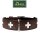 Hunter Hundehalsband Swiss braun/schwarz 42: 35,0 - 39,5 cm/ Breite: 2,6 cm