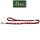 Hunter Führleine Swiss Ökoleder rot/Nappa schwarz