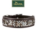 Hunter Halsband Arizona braun 37: Länge 30-34,5 cm/ Breite 2,6 cm