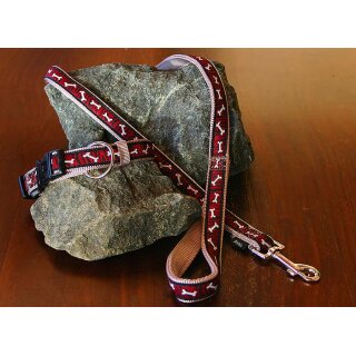 Modern Art "Bonies" Halsband 30-45 cm/15mm