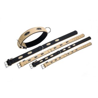 Kunstleder BUFFALO OAK-Halsband 35 cm x 2,4 cm