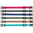 6 Welpenhalsbänder mit dezenten Farben S-M 17-25 cm