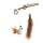 Karlie Nature Cat Toy, Katzenangel Federn-Schweif
