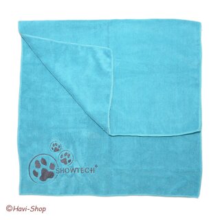 Show Tech Mikrofaser Handtuch 56 x 90 cm türkis