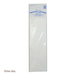 Show Tech Rice Paper, Wickelpapier weiß 100 Stück 40 x 10 cm