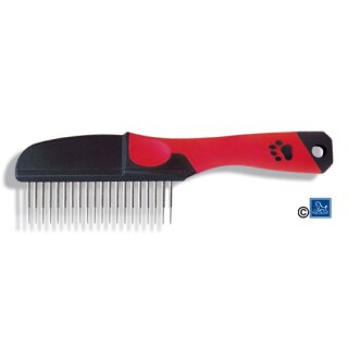 Fell-Entwirrer mit rotierenden Zinken grob die auf Druck nachgeben/ 22 cm
