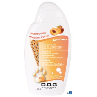 Dog Generation Peach Shampoo für empfindliche Haut 250 ml