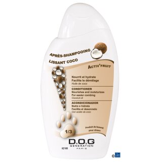 Dog Generation glättender Conditioner mit Kokosnussöl