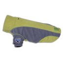 Karlie TOUCHDOG Hundemantel Outdoor Fleece grün-grau