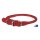 Lederhalsband rund rot Ø 10 mm