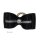 TopKnot Schleife 3,5 cm mit Steinchen