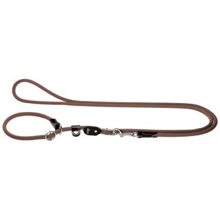 Hunter Retriever-Führleine Freestyle 260 cm/10 mm braun