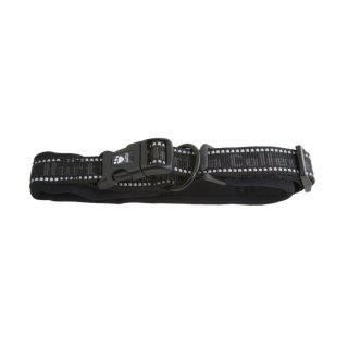 Hurtta Halsband PRO mit M3 Reflektoren 35-45 cm/ 3 cm breit schwarz