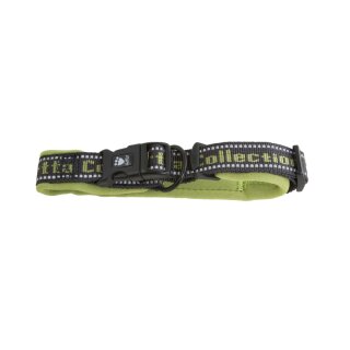 Hurtta Halsband PRO mit M3 Reflektoren 40-50 cm / 3,5 cm breit birkengrün