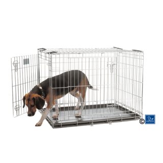 Ausstellungs-Transport-Kennel Metall verzinkt
