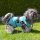 Chillcoat Hundebademantel by SuperFurDogs Aqua Green XS 39-44 cm