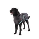 Chillcoat Hundebademantel by SuperFur Dogs dunkel-grau S 45-50 cm