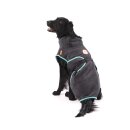 Chillcoat Hundebademantel by SuperFur Dogs dunkel-grau...