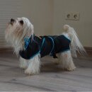 Chillcoat Hundebademantel by SuperFur Dogs dunkel-grau XS...