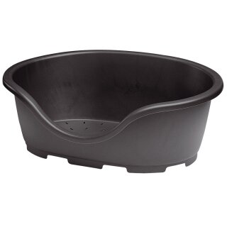 Hundekorb Kunsstoff Anthrazit 74 x 51,5 x 26,5 cm