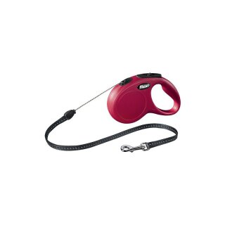 Flexi New Classic Seil-Leine S 5 m rot