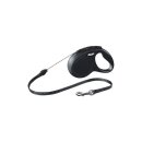 Flexi New Classic Seil-Leine S 8 m schwarz