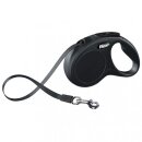 Flexi New Classic Gurt-Leine S 5 m schwarz