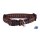 Doggy Nylon Halsband dotted braun