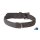 Kunstleder soft Halsband VELVET in Wildlederoptik grau