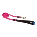 Doggy Nylon Leine Dotted pink S: 1,20 m/ 1,2 cm