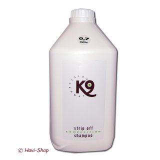 K9 Strip off Competition Shampoo  2700 ml