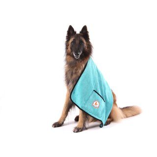 Wipy Towel by SuperFurDogs  dunkel-grau 75 x 50 cm