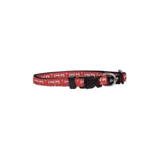 Doggy Nylon Halsband GOOD DOG rot