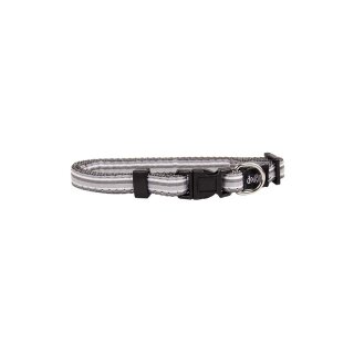 Doggy Nylon Halsband GREY STRIPES