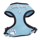 Doggy Geschirr GOOD DOG blau XS: 34-46 cm / Hals ca 23 cm
