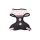 Doggy Geschirr PINK DOTS S: Brust 39-53 cm / Hals ca. 27 cm
