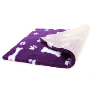 Vetbed Isobed SL purple Hearts, Paws  Bones