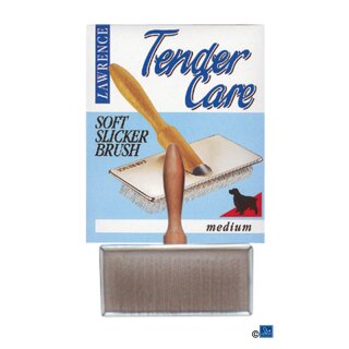 Slicker Brush Lawrence mit weichen Pins M: 11,5 x 5,5 cm
